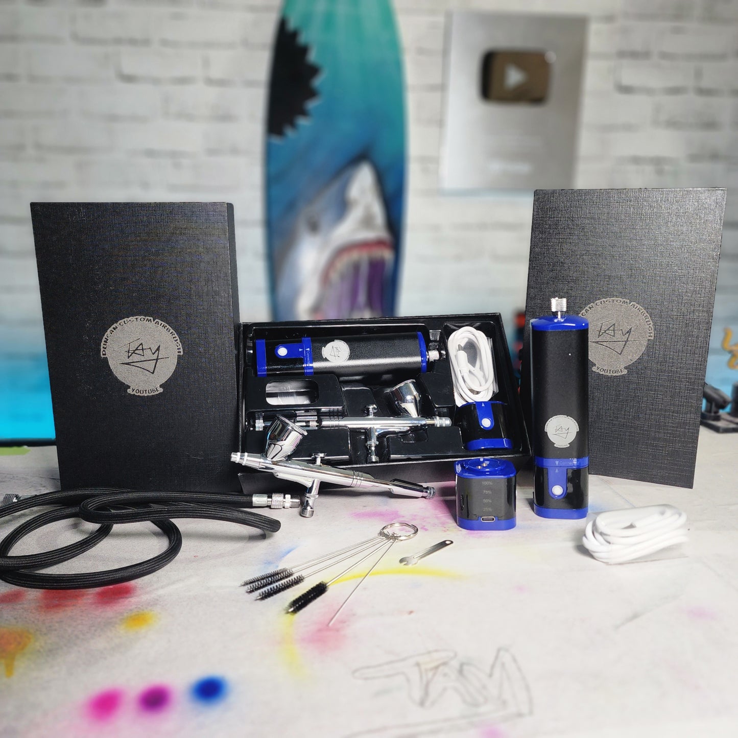 DCA Portable Cordless Battery Airbrush