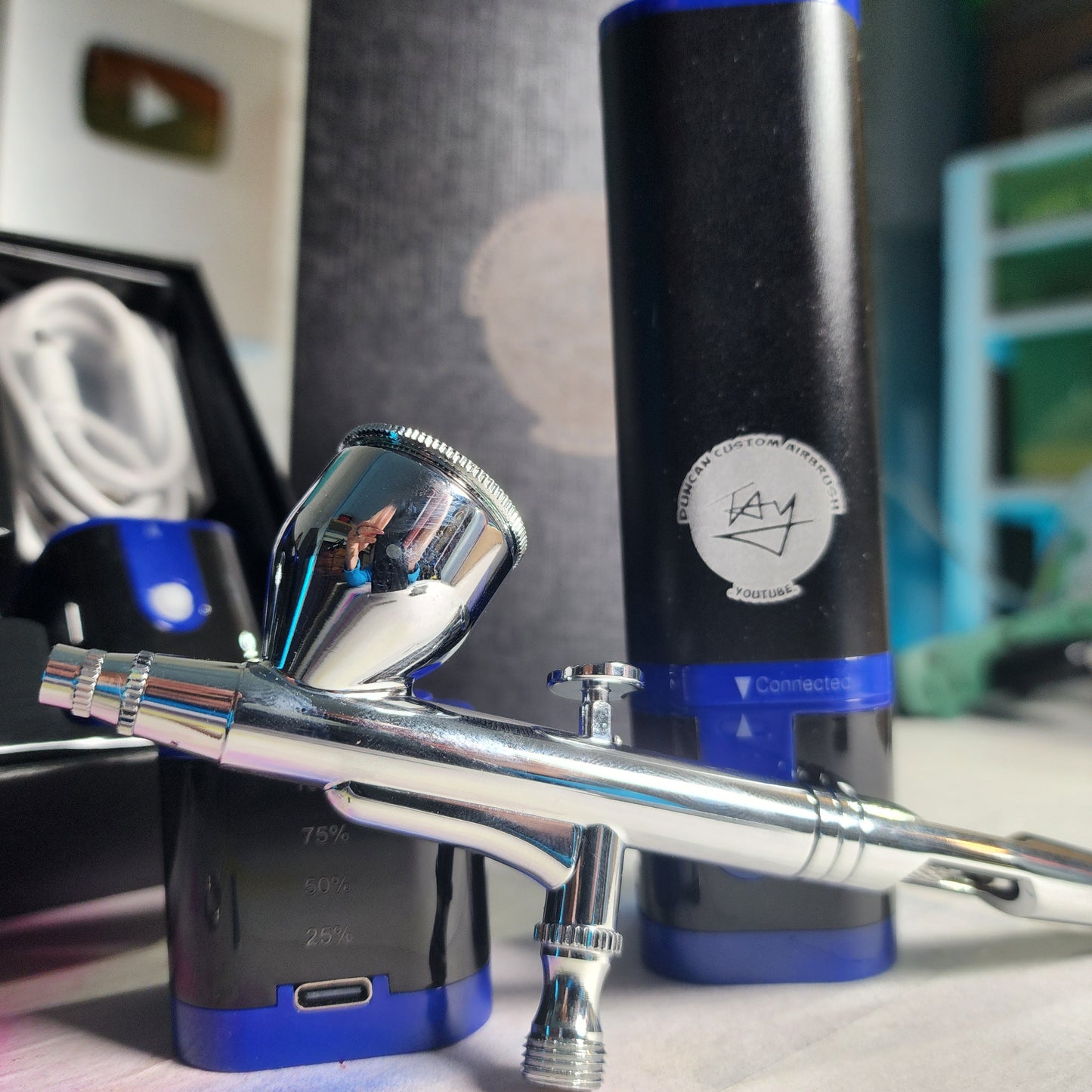 DCA Portable Cordless Battery Airbrush