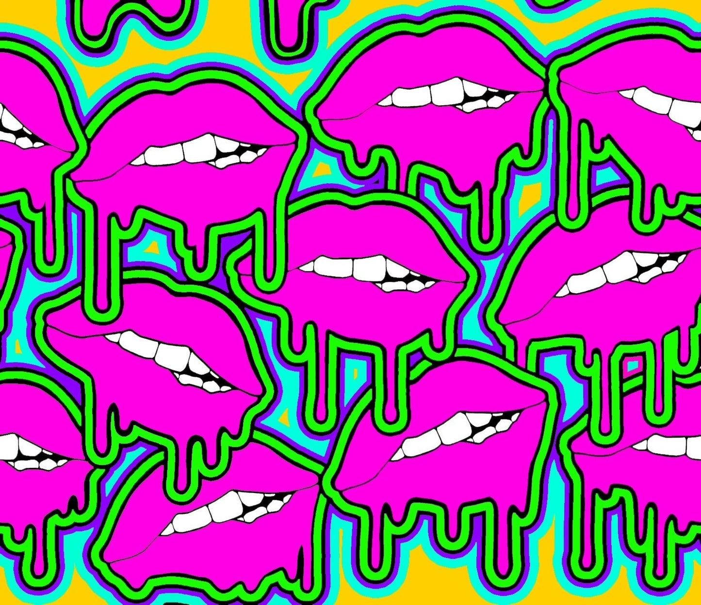 BURST DripLip Templates - 4 files (Digital Downloads)