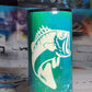 Custom Fish-On Spray Painted Toombler