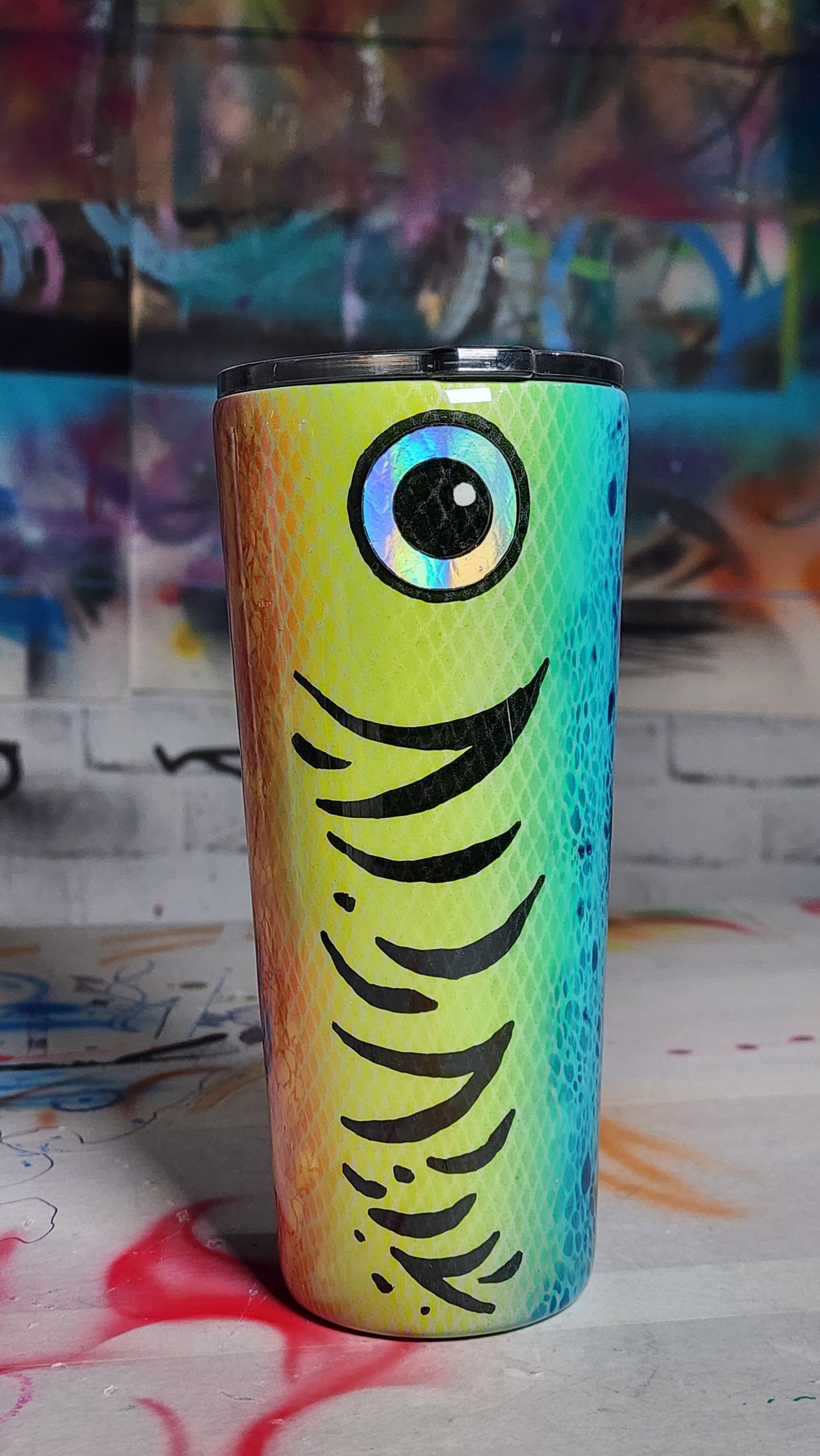 Custom Airbrushed Fishing Lure Toombler