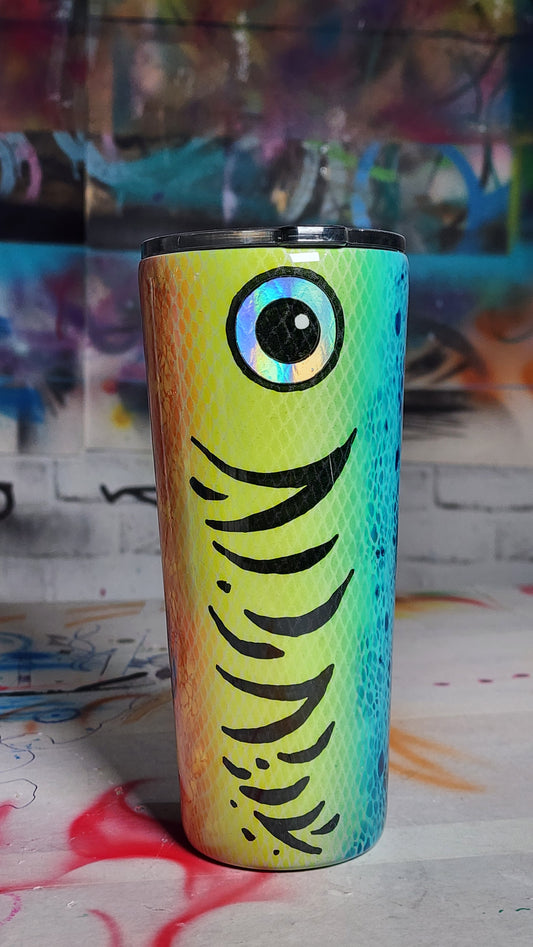 Custom Airbrushed Fishing Lure Toombler