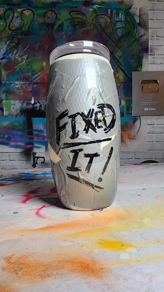 Custom Duct Tape Toombler