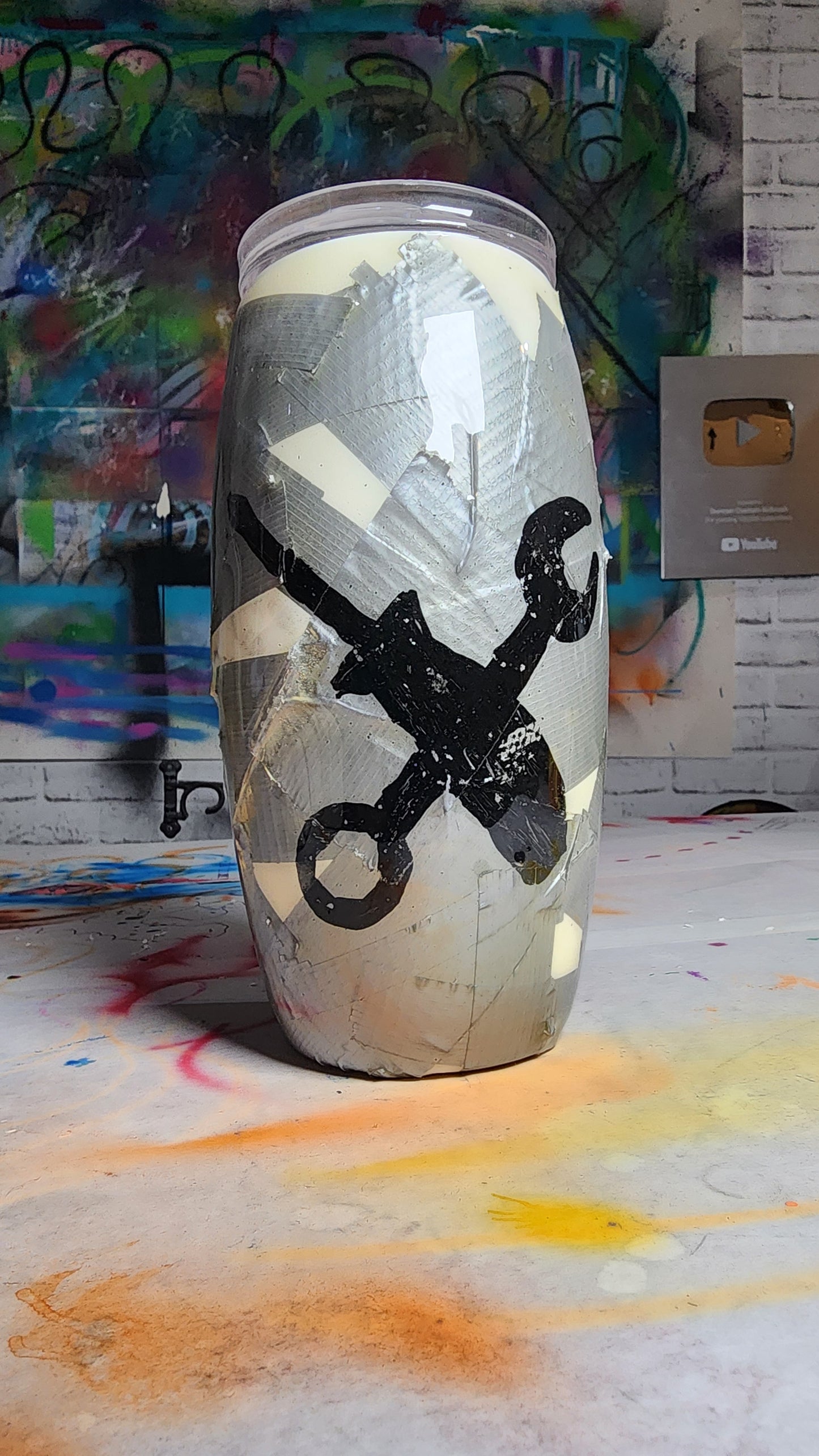 Custom Duct Tape Toombler