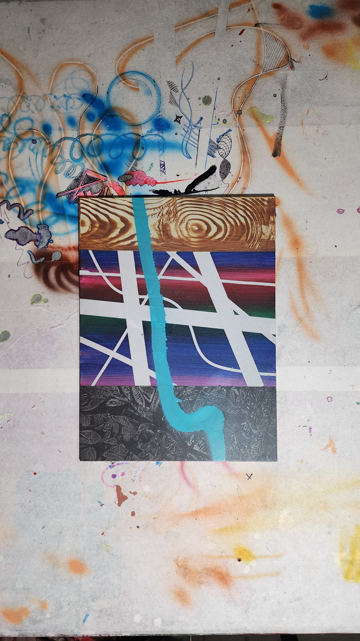 Spray Paint Test Panel