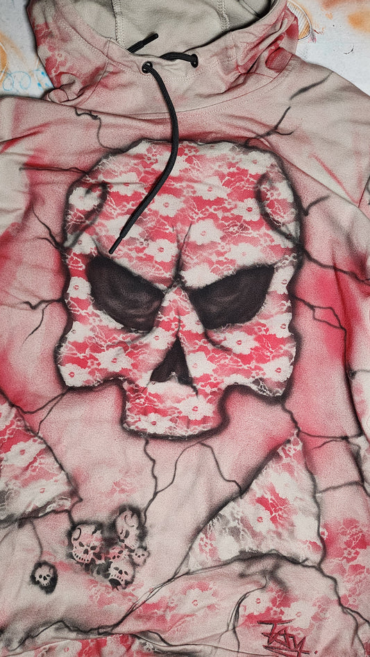 Custom Airbrushed Hoodie Size L