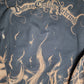 Custom Bleach Painted Hoodie Size L