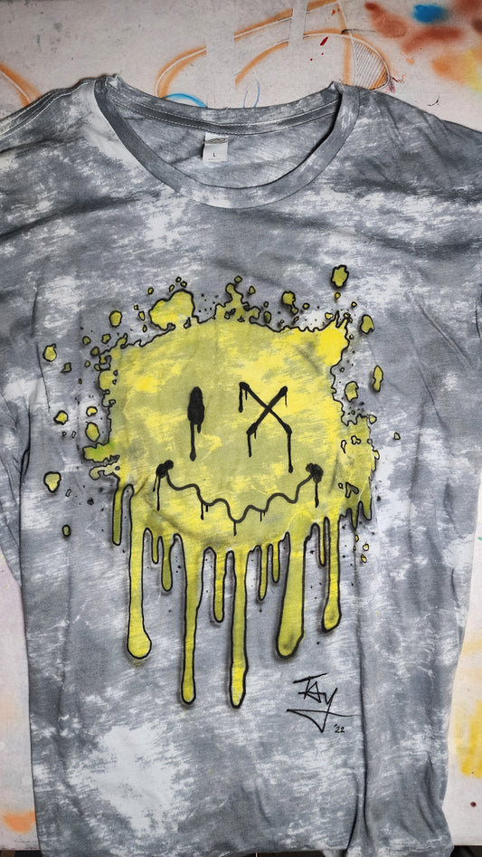 Spray Paint and Airbrushed T-Shirt size L