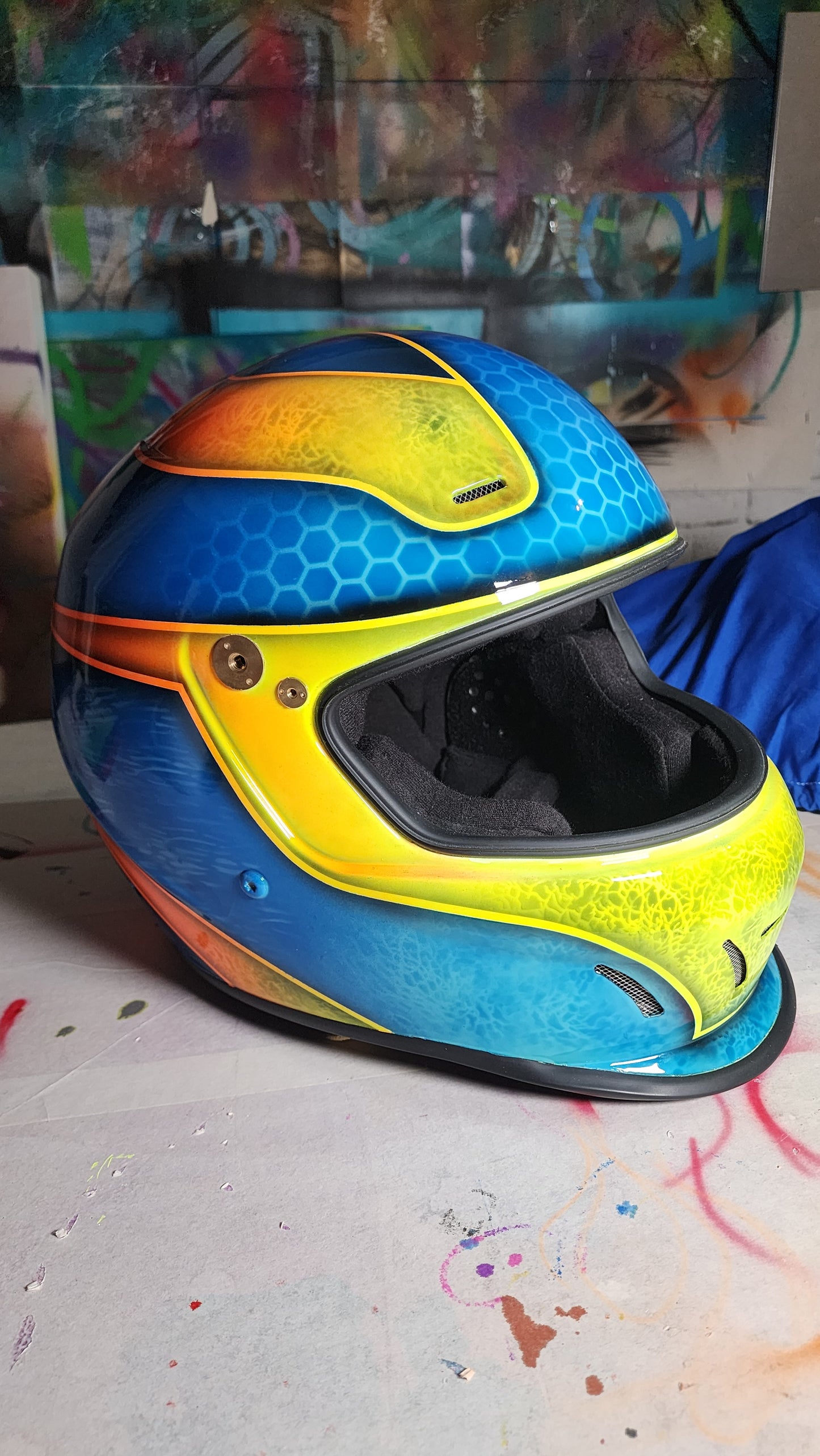 Custom Painted Oneil Helmet