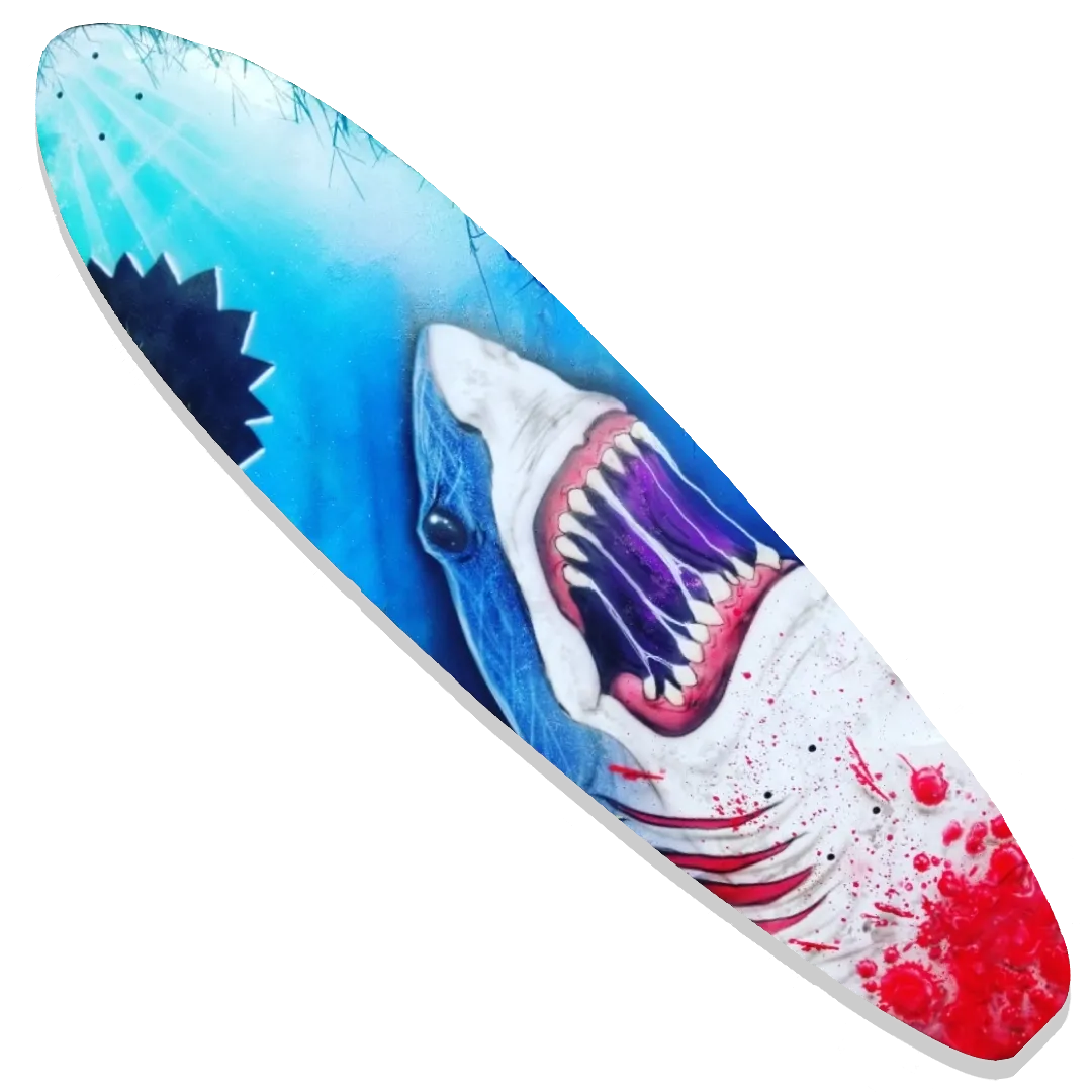Great White Shark Skateboard