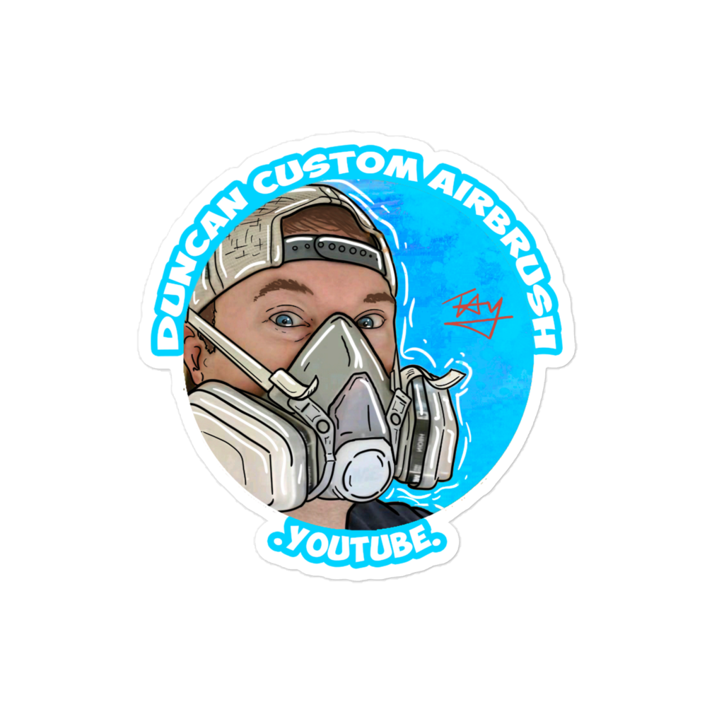Tay Sticker Duncan Custom Airbrush