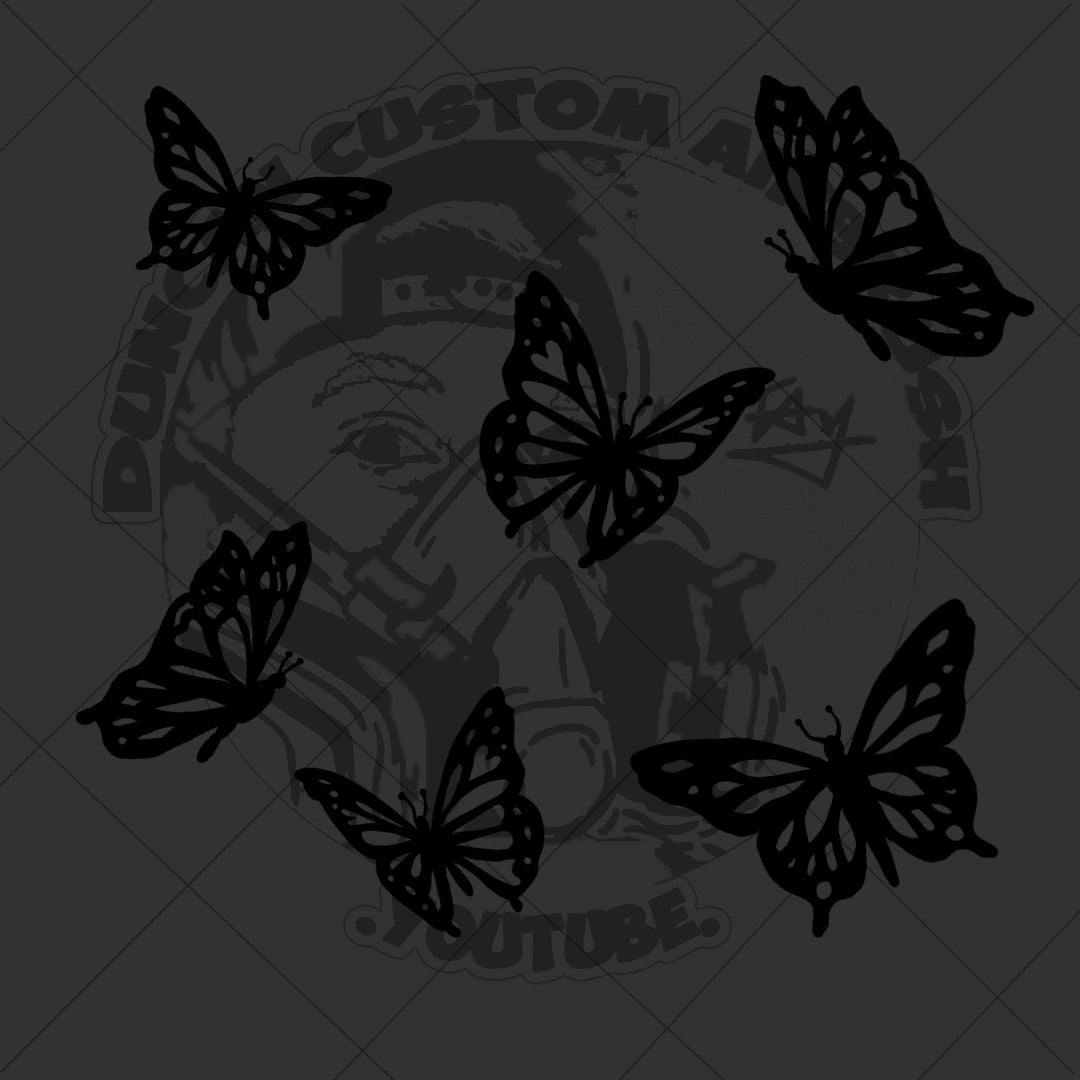 Butterflies Stencil file