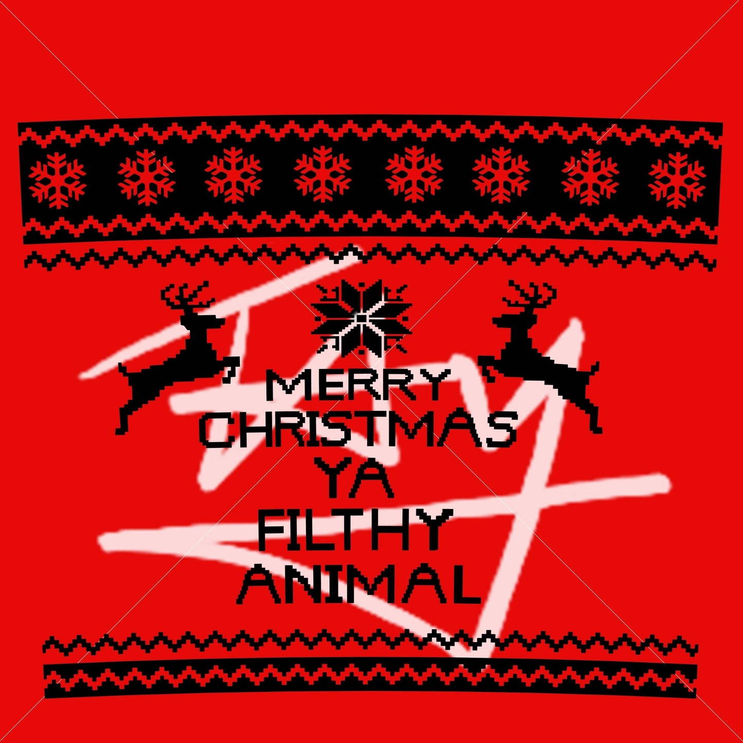 Ugly Christmas Sweater Stencil - 2 files (Digital Download)